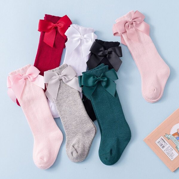 Baby Girl High Socks - Image 2