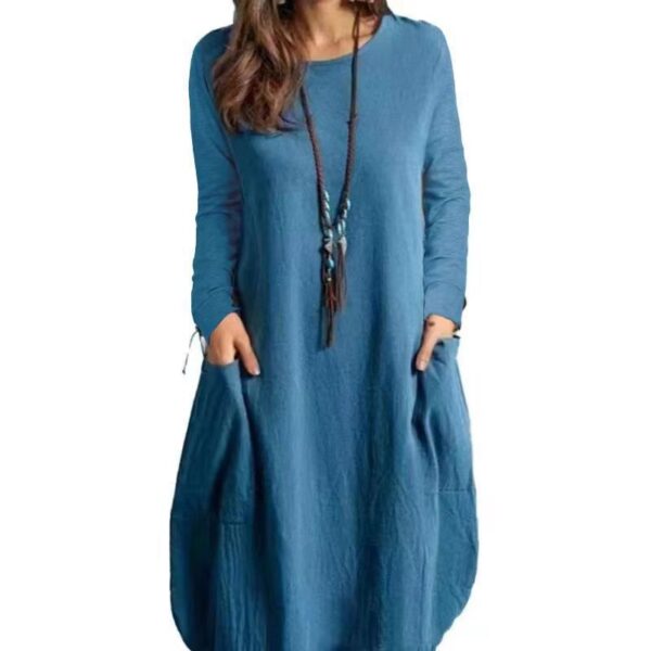 Winter Long Sleeve Dress - Image 8