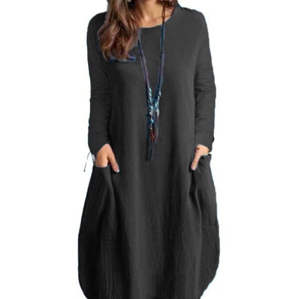 Winter Long Sleeve Dress - Image 9