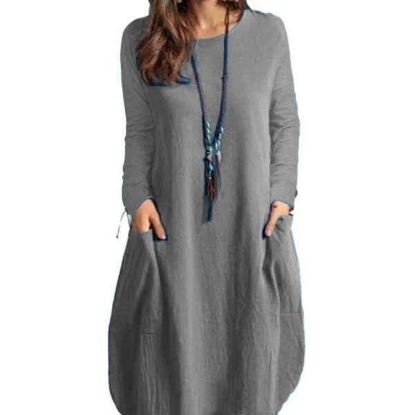 Winter Long Sleeve Dress - Image 5