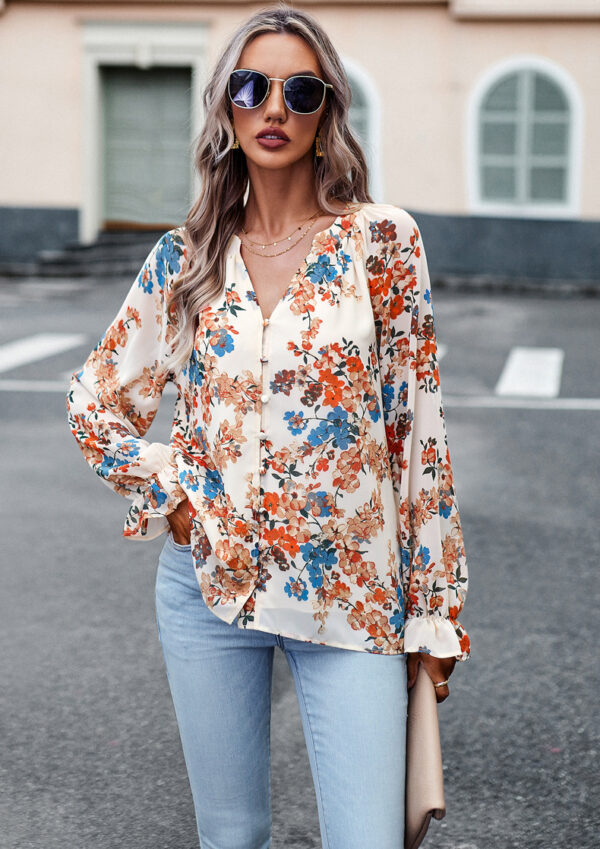 Floral Print Shirt - Image 6